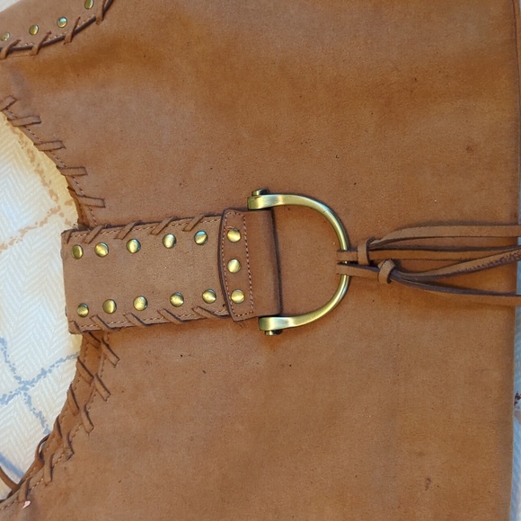 Suede Handbag - Picture 2 of 9